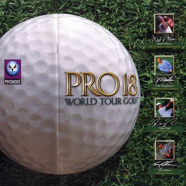 Jaquette de Pro 18 World Tour Golf