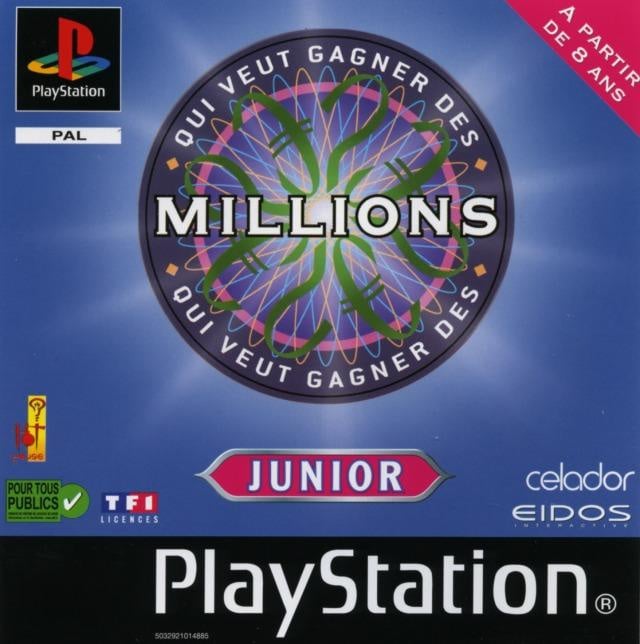 Jaquette de Qui Veut Gagner des Millions Junior