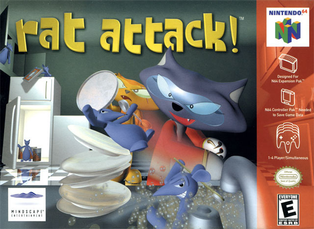 Jaquette de Rat Attack