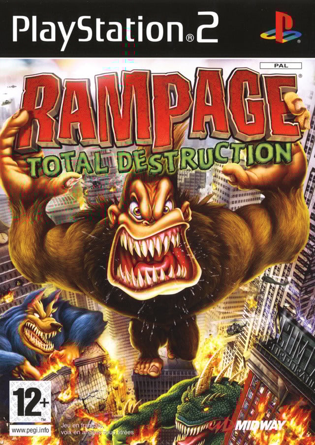 Jaquette de Rampage : Total Destruction