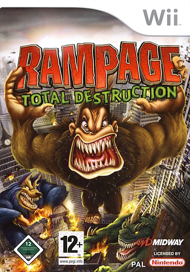 Jaquette de Rampage : Total Destruction