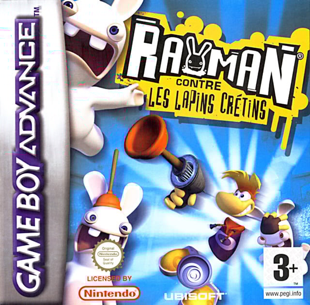 Jaquette de Rayman contre les Lapins Crétins