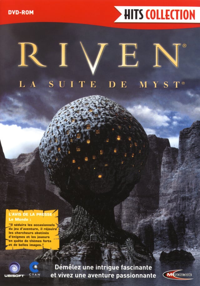 Jaquette de Riven : La Suite de Myst