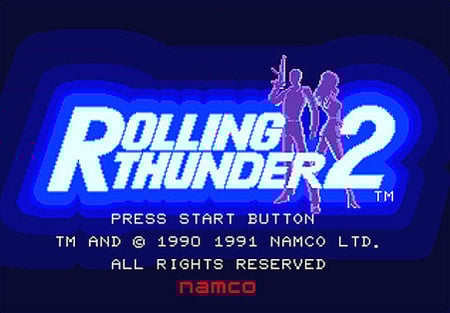 Jaquette de Rolling Thunder 2