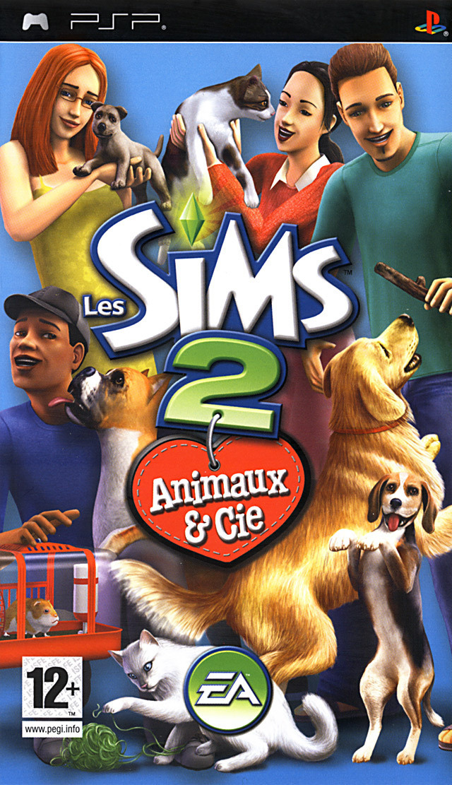 Jaquette de Les Sims 2 : Animaux & Cie