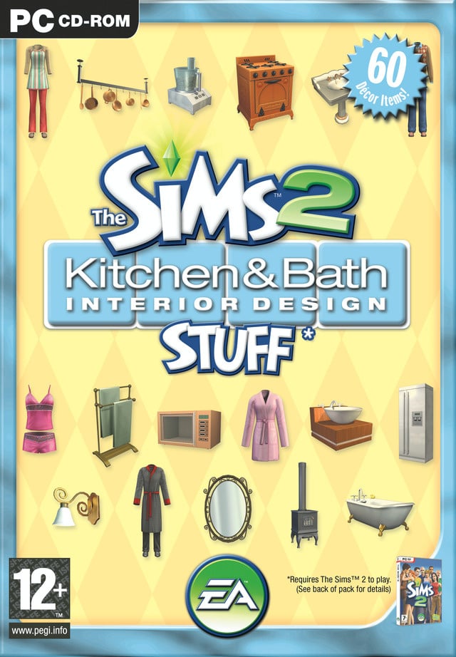 Image de Les Sims 2 : Kit Cuisine et Salle de Bain Design