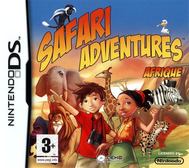 Jaquette de Safari Adventures : Afrique