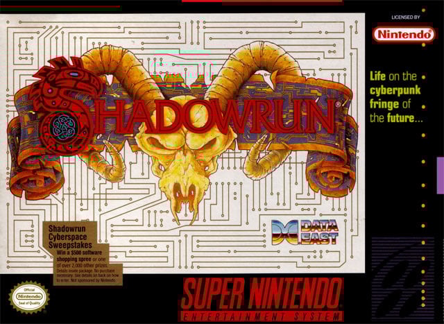 Jaquette de Shadowrun
