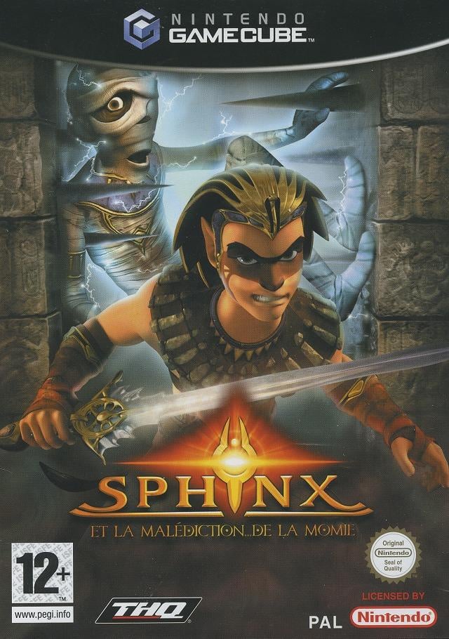 Jaquette de Sphinx et la Malédiction de la Momie