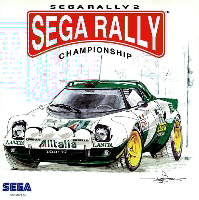 Jaquette de Sega Rally 2