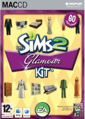 Jaquette de Les Sims 2 : Kit Glamour