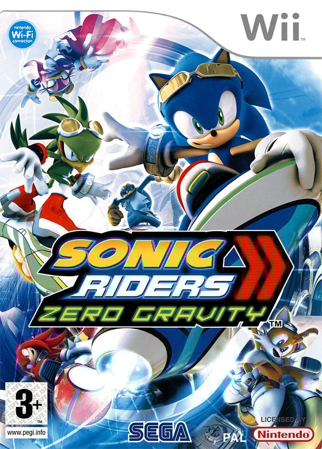Jaquette de Sonic Riders Zero Gravity