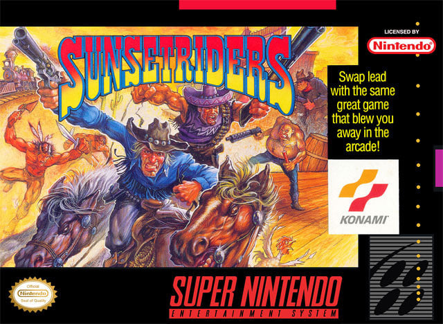 Jaquette de Sunset Riders