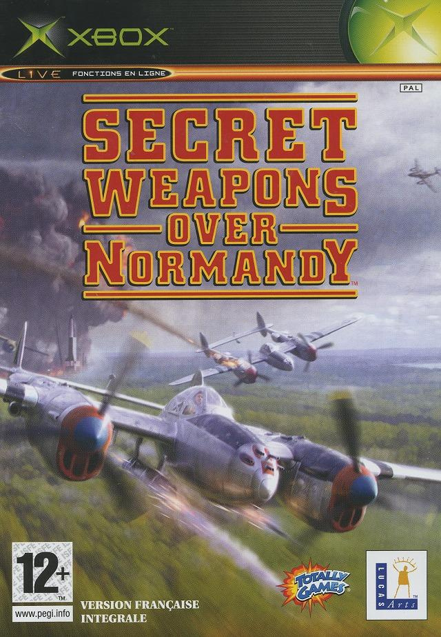 Jaquette de Secret Weapons over Normandy