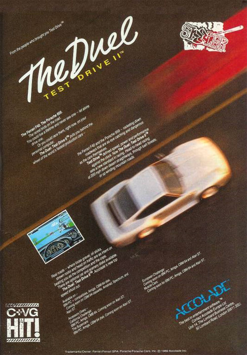 Jaquette de The Duel : Test Drive II