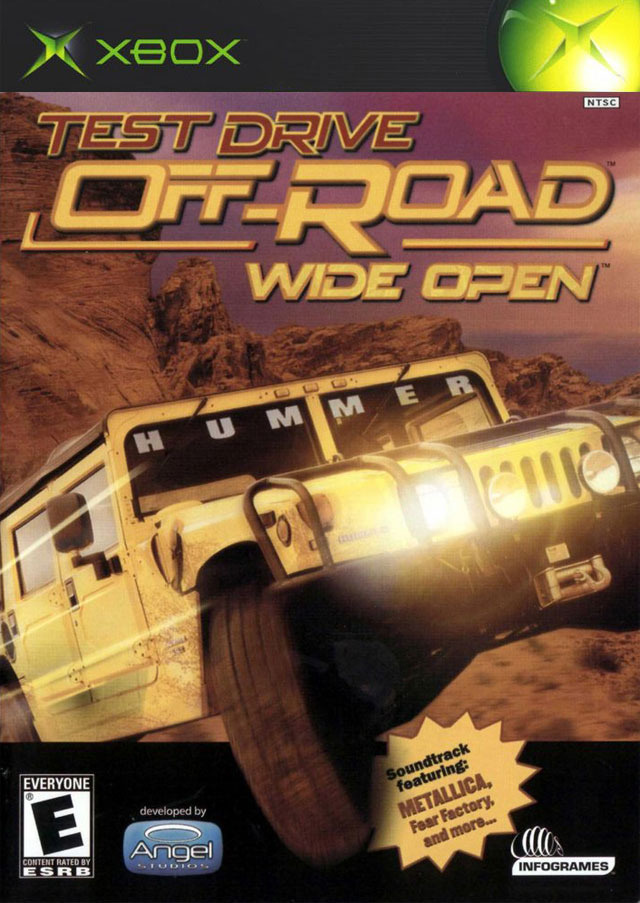 Jaquette de Test Drive Off-Road Wide Open