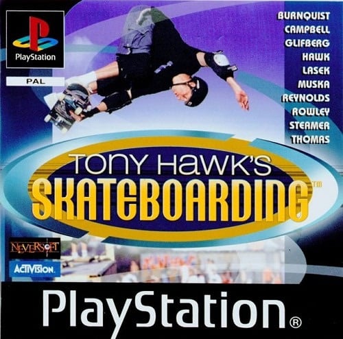 Jaquette de Tony Hawk's Skateboarding