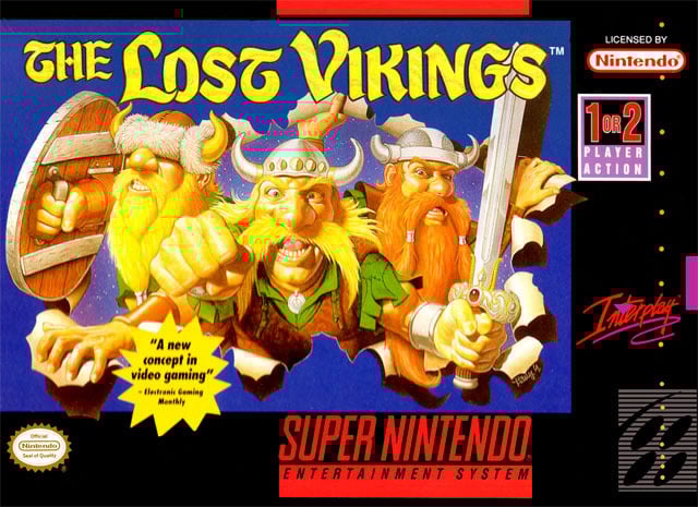 Jaquette de The Lost Vikings