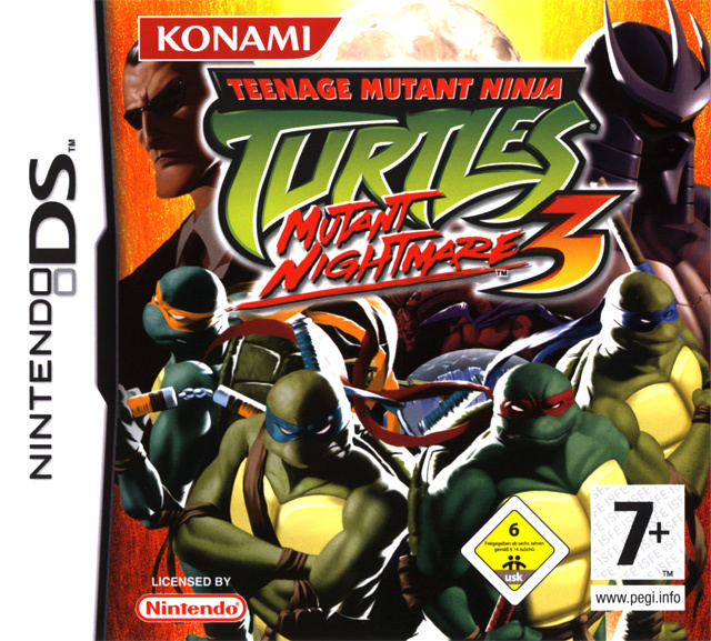Jaquette de Teenage Mutant Ninja Turtles 3 : Mutant Nightmare