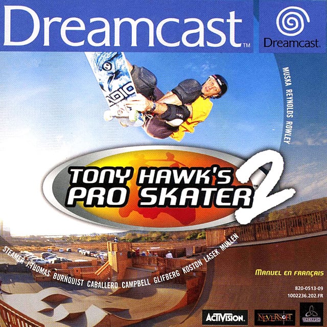 Jaquette de Tony Hawk's Pro Skater 2