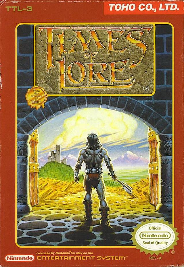 Jaquette de Times of Lore
