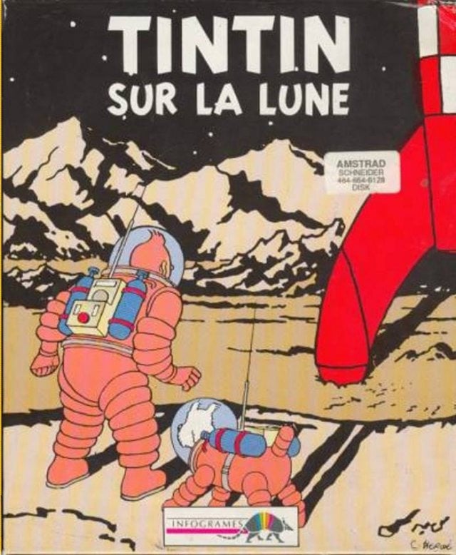 Image de Tintin sur la Lune