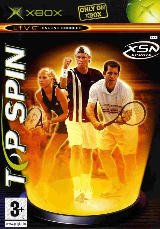 Jaquette de Top Spin