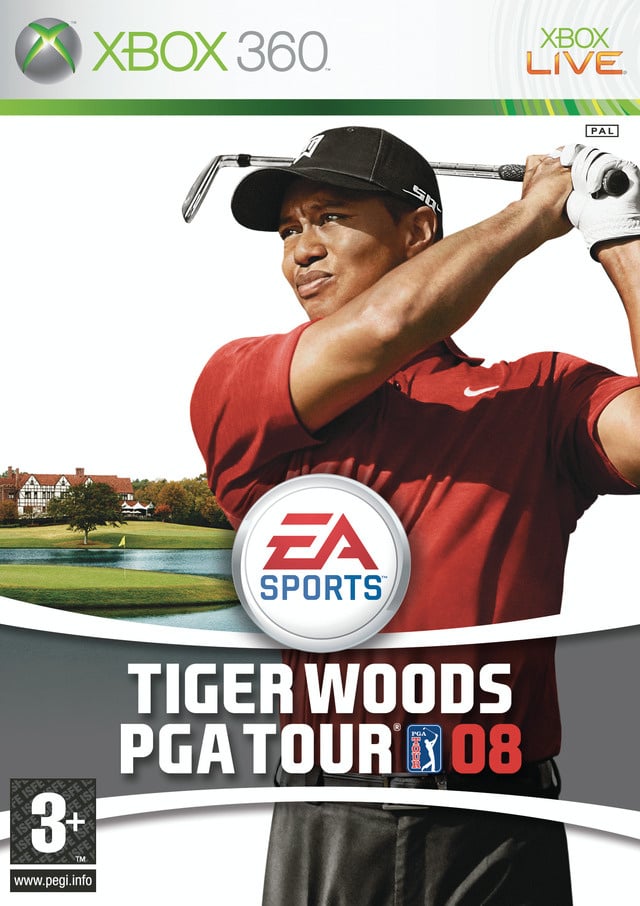 Jaquette de Tiger Woods PGA Tour 08