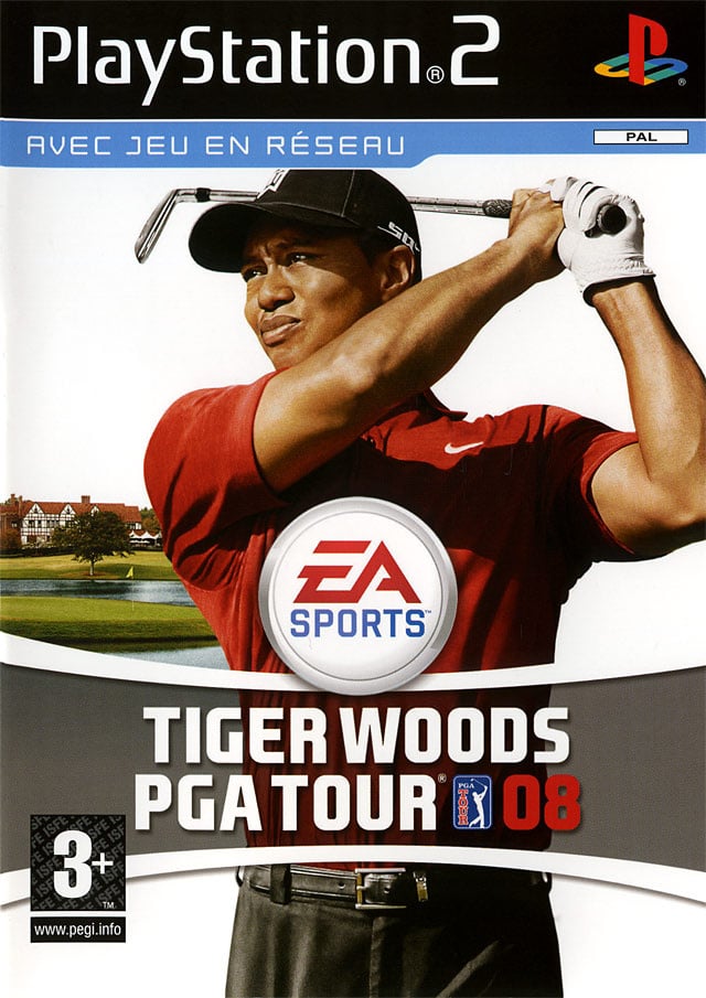 Jaquette de Tiger Woods PGA Tour 08