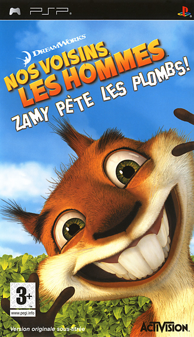 Jaquette de Nos Voisins les Hommes : Zamy Pète les Plombs