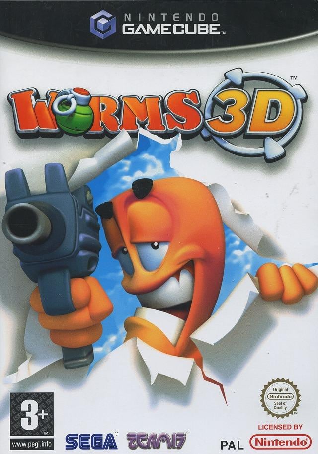 Jaquette de Worms 3D