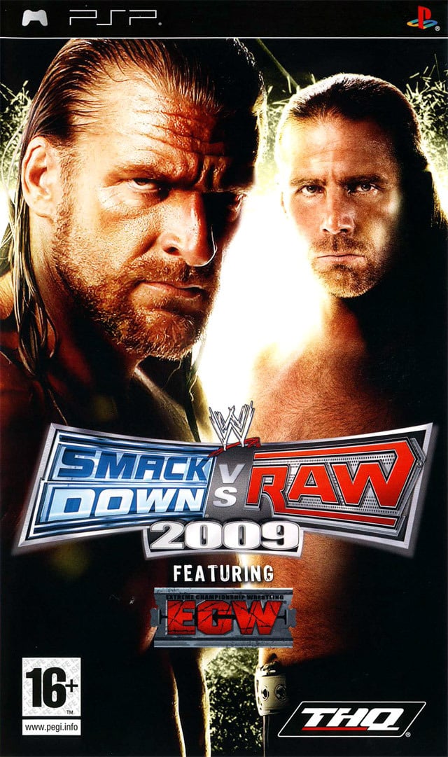 Jaquette de WWE Smackdown vs Raw 2009