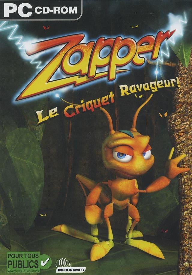 Jaquette de Zapper : Le Criquet Ravageur !