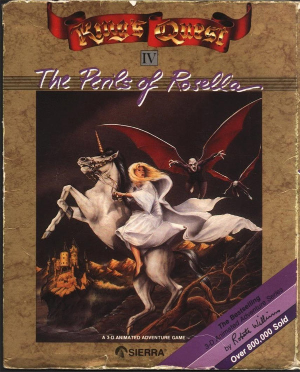 Jaquette de King's Quest IV : The Perils of Rosella