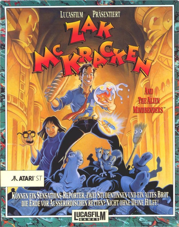 Jaquette de Zak McKracken and the Alien Mindbenders